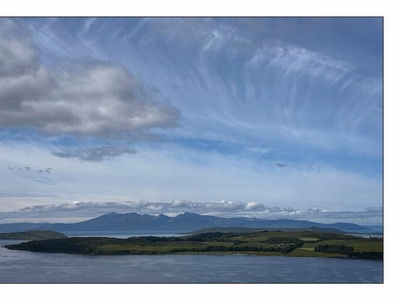 Mackerel Clouds over Arran