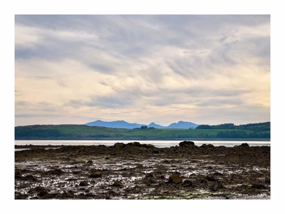 Rock Pools overlooking Arran