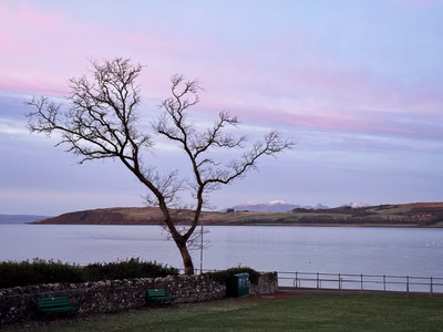 Snow-topped Arran