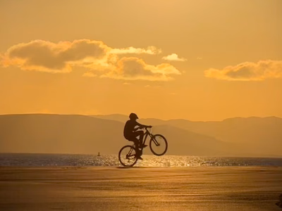 Wheelies on the Prom